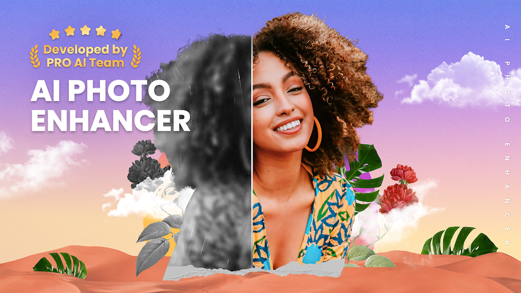 UpFoto - AI Photo Enhancer screenshot 1