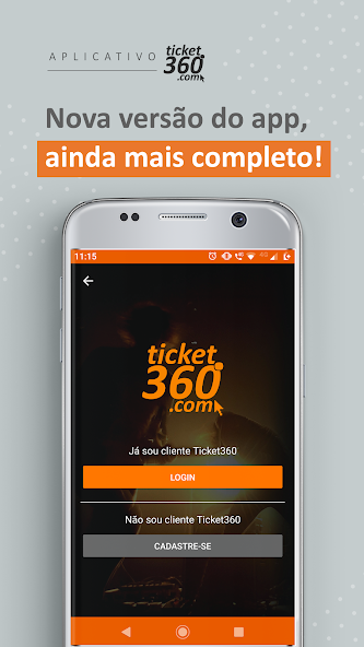 Ticket360 Ingressos + Eventos screenshot 1
