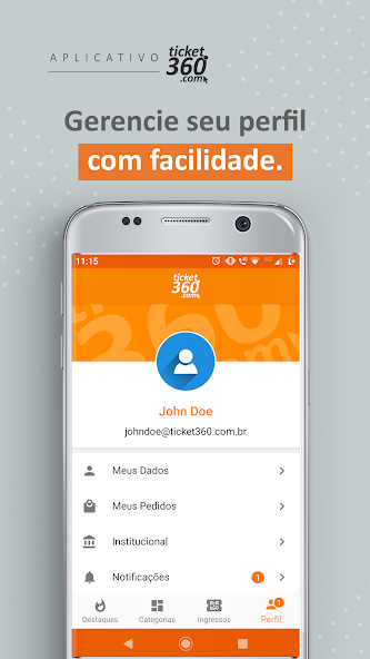 Ticket360 Ingressos + Eventos screenshot 2