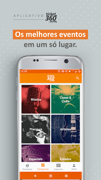 Ticket360 Ingressos + Eventos screenshot 3
