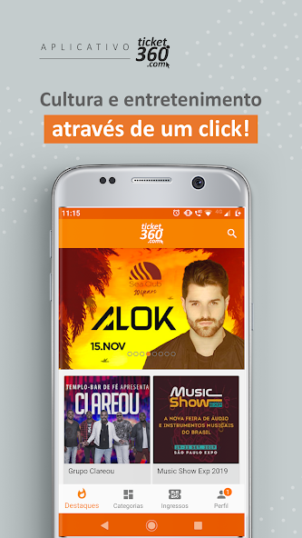 Ticket360 Ingressos + Eventos screenshot 4