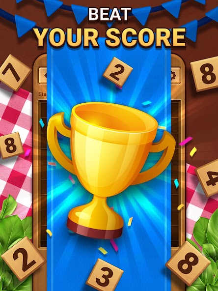Woodber - Classic Number Game screenshot 2