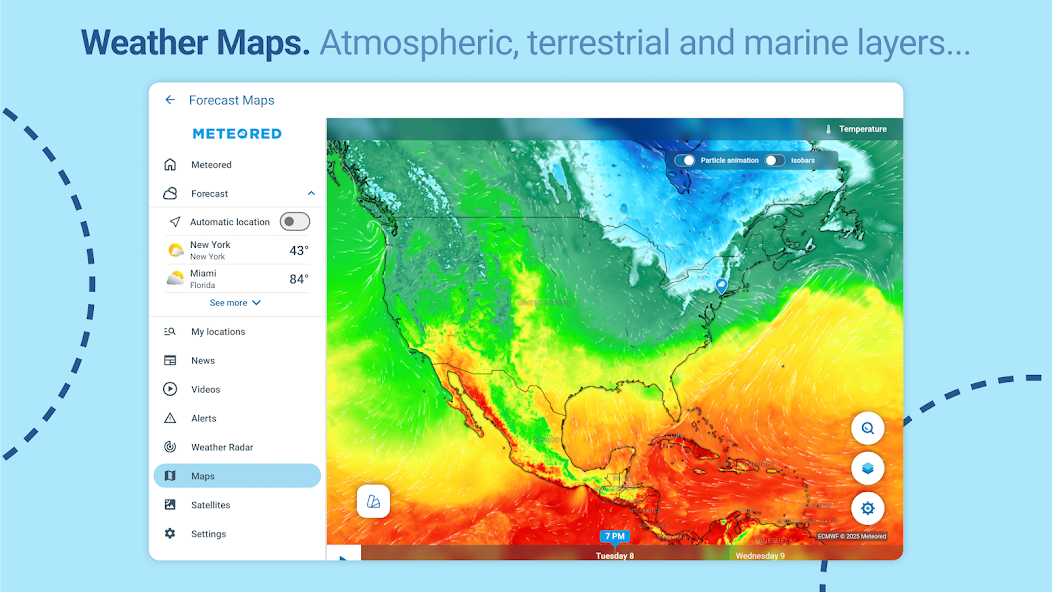 Weather Radar - Meteored News screenshot 14