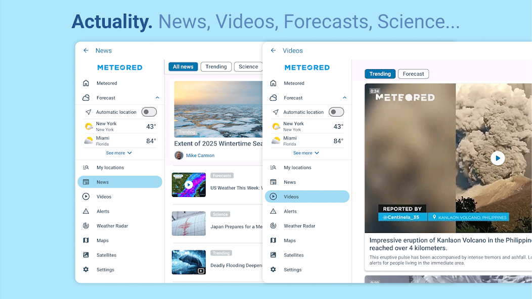 Weather Radar - Meteored News screenshot 16
