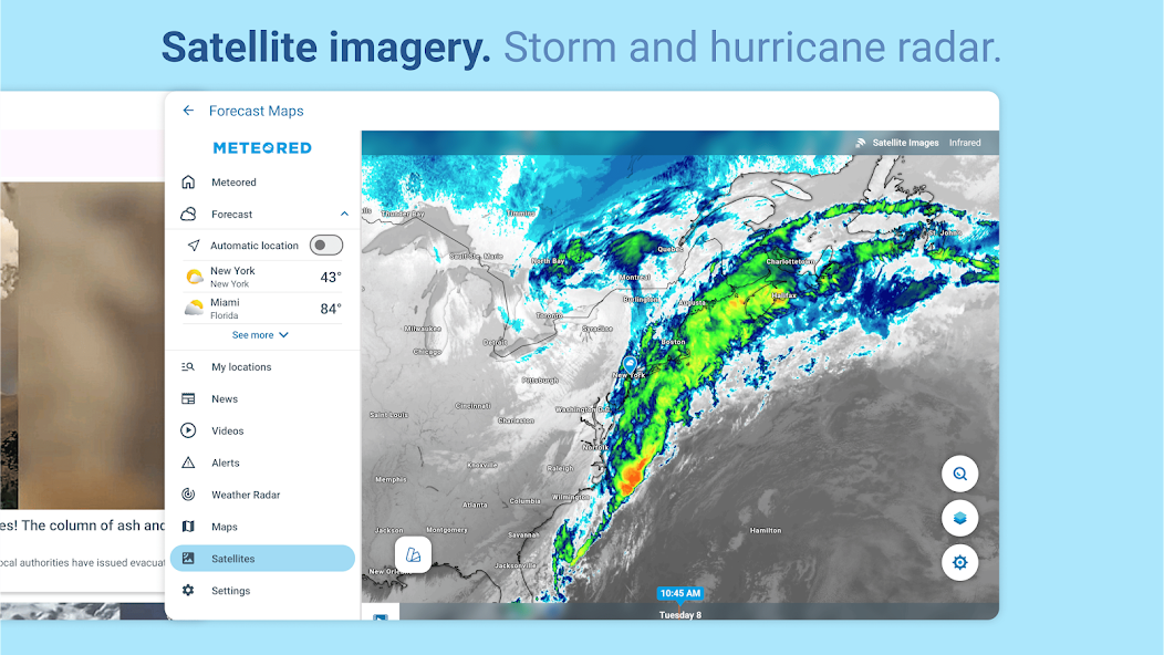 Weather Radar - Meteored News screenshot 17