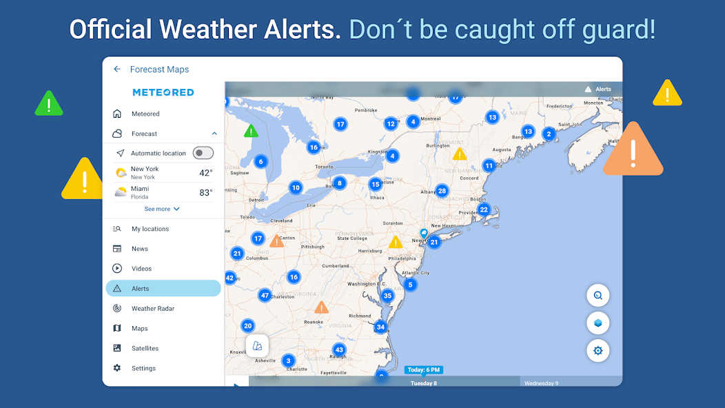 Weather Radar - Meteored News screenshot 19