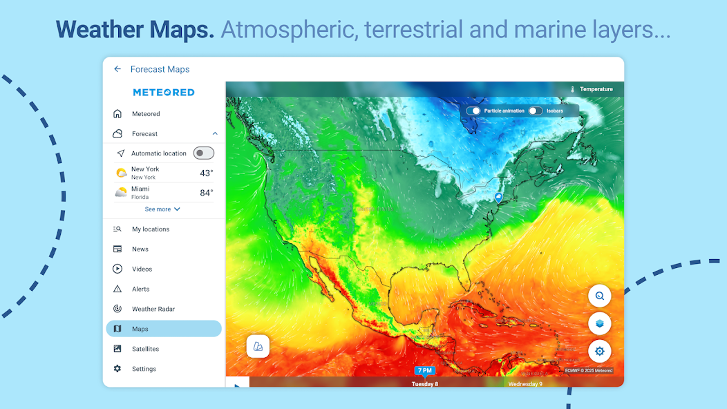 Weather Radar - Meteored News screenshot 22