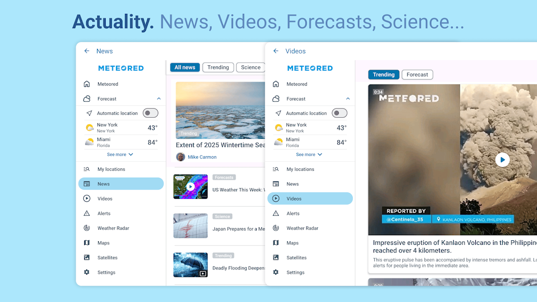 Weather Radar - Meteored News screenshot 25
