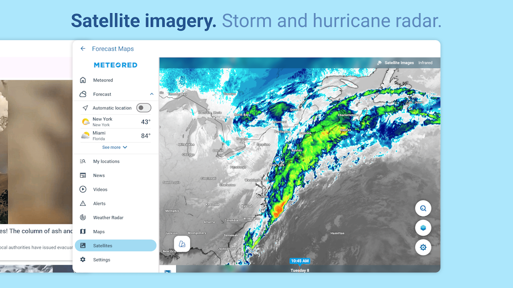 Weather Radar - Meteored News screenshot 26