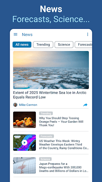 Weather Radar - Meteored News screenshot 28