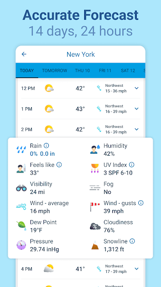 Weather Radar - Meteored News screenshot 29