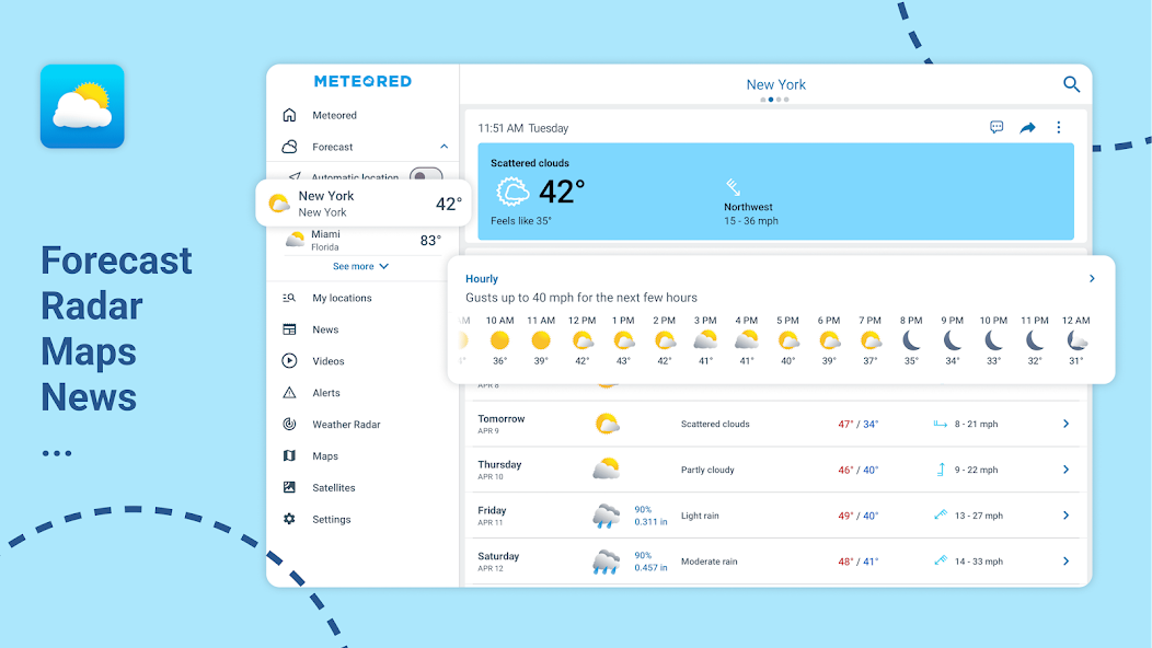 Weather Radar - Meteored News screenshot 32