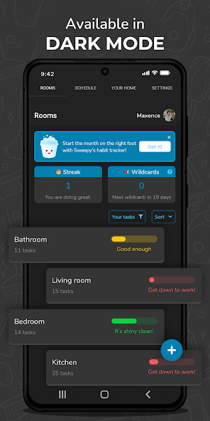 Sweepy: Home Cleaning Schedule screenshot 10