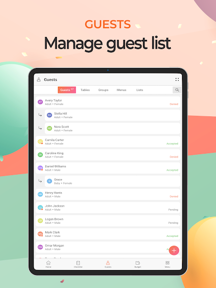 Event Planner: Birthday, Party screenshot 3