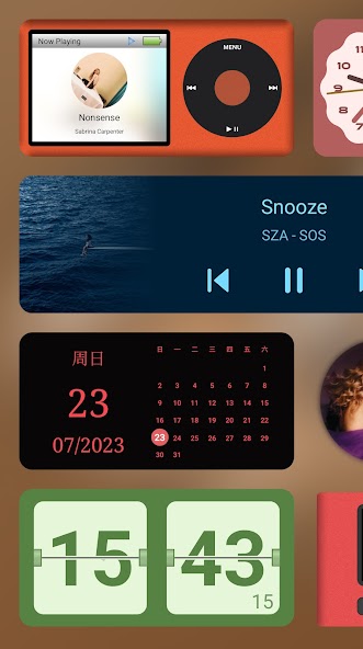 Widgeet-Color Widgets(Widget) screenshot 3