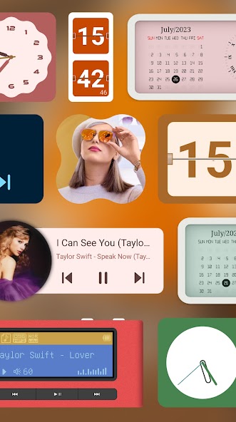 Widgeet-Color Widgets(Widget) screenshot 4