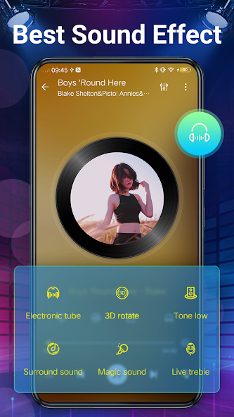 Music player- bass boost,music screenshot 17
