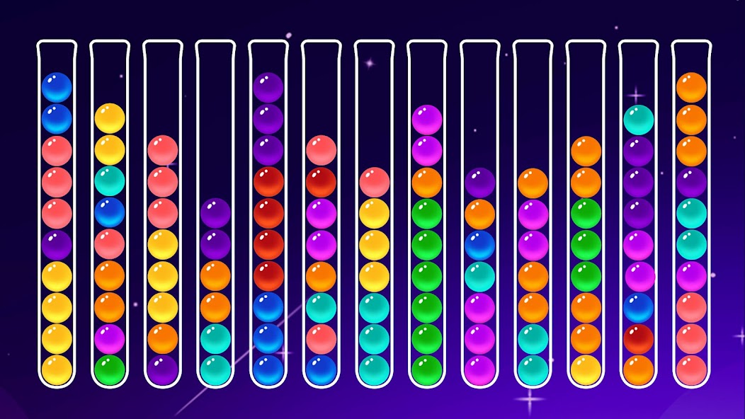 Ball Sort: Sorting-Bubble Sort screenshot 1