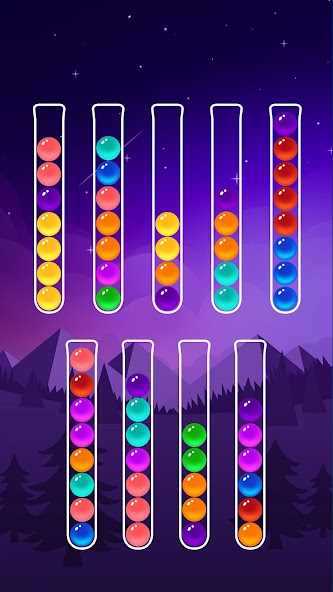 Ball Sort: Sorting-Bubble Sort screenshot 5