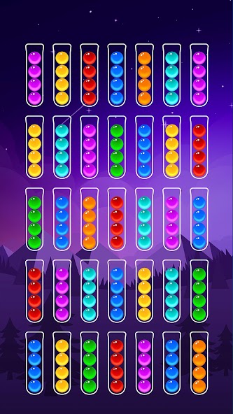 Ball Sort: Sorting-Bubble Sort screenshot 6