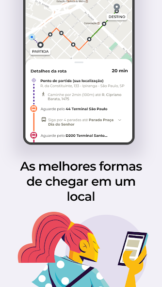 Cittamobi: Ônibus e Trilhos screenshot 3