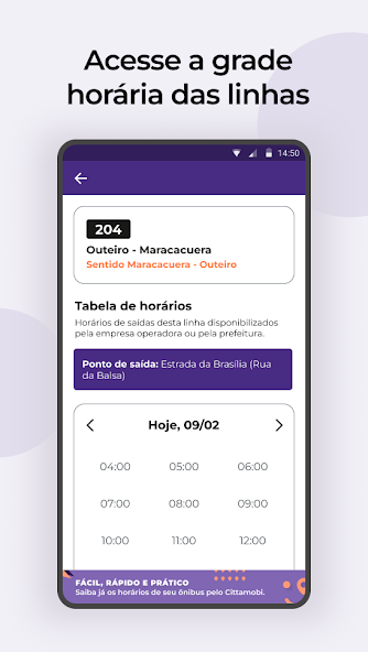 Cittamobi: Ônibus e Trilhos screenshot 4