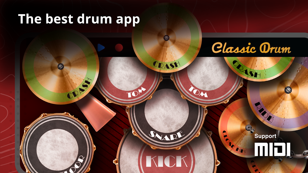 Classic Drum: play drums screenshot 3