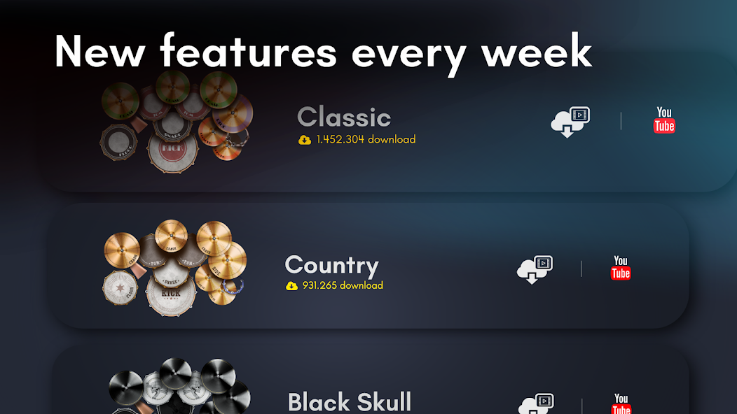 Classic Drum: play drums screenshot 11