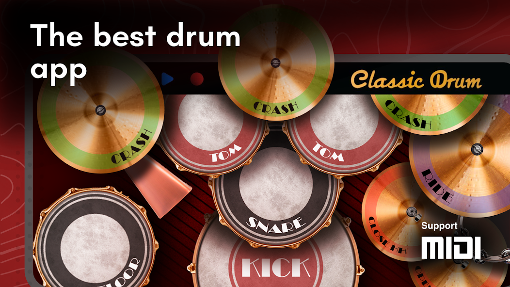 Classic Drum: play drums screenshot 14