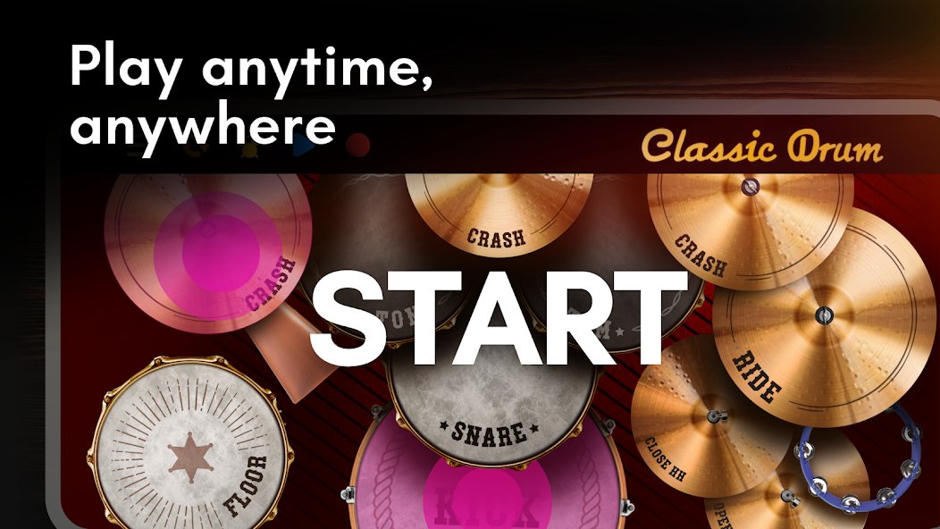 Classic Drum: play drums screenshot 16