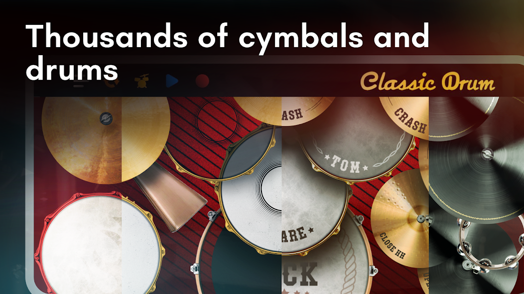 Classic Drum: play drums screenshot 18