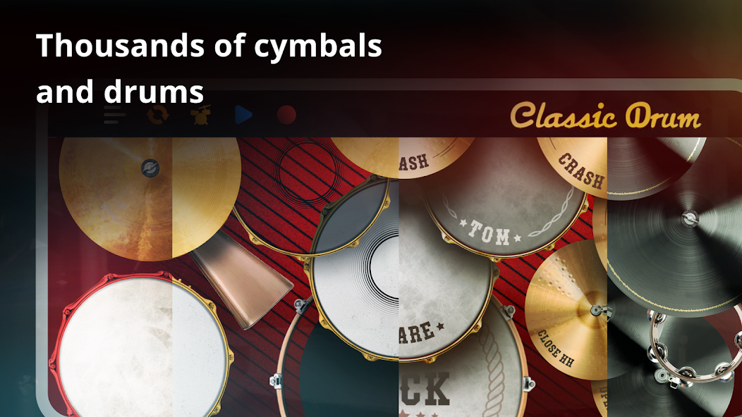 Classic Drum: play drums screenshot 21