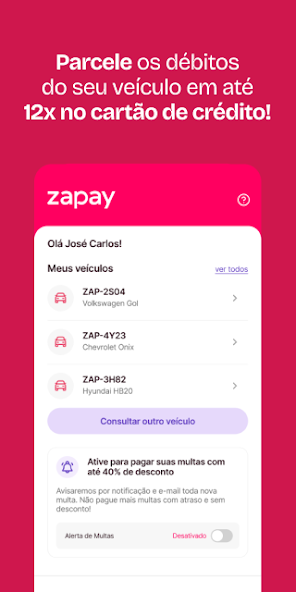 Zapay IPVA 2025, Licenciamento screenshot 2