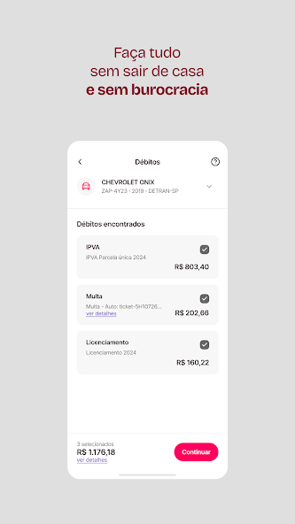 Zapay IPVA 2025, Licenciamento screenshot 7