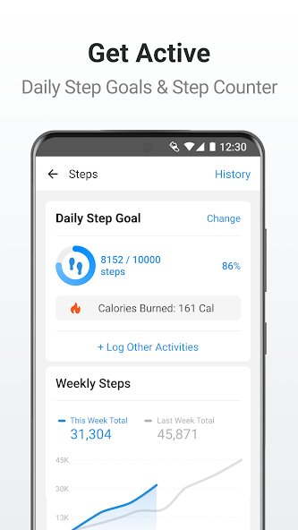 Pacer Pedometer & Step Counter screenshot 4