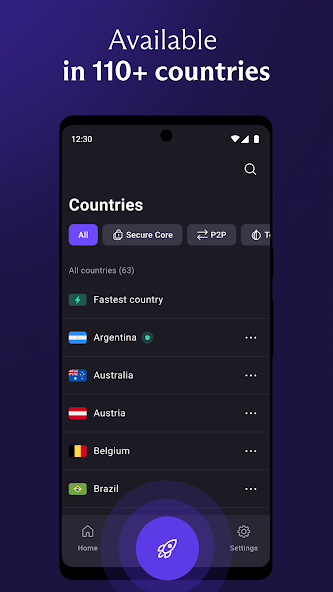 VPN Proton: Fast & Secure VPN screenshot 4