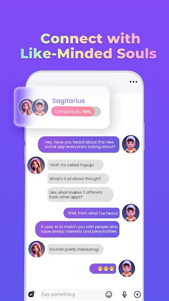 PopUp - Chat, Friend, Fun screenshot 4
