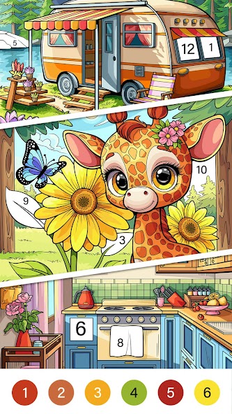 Tap Color Pro: Color By Number screenshot 16