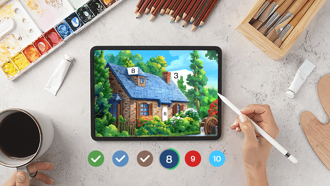 Tap Color Pro: Color By Number screenshot 18