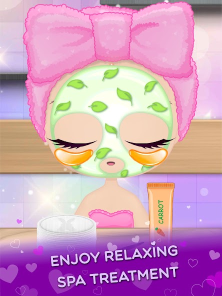 Chibi Dress Up Beauty Salon screenshot 2