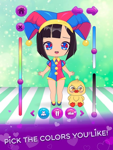 Chibi Dress Up Beauty Salon screenshot 4