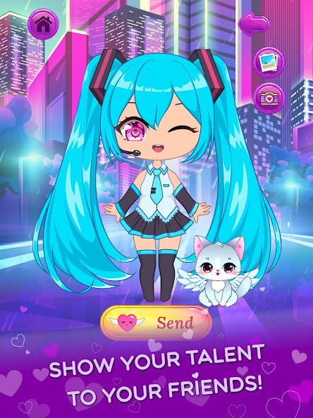 Chibi Dress Up Beauty Salon screenshot 14