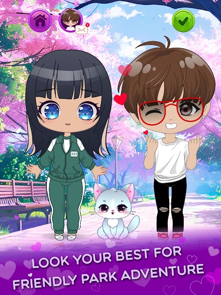 Chibi Dress Up Beauty Salon screenshot 17