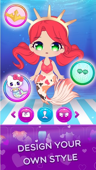 Chibi Dress Up Beauty Salon screenshot 18