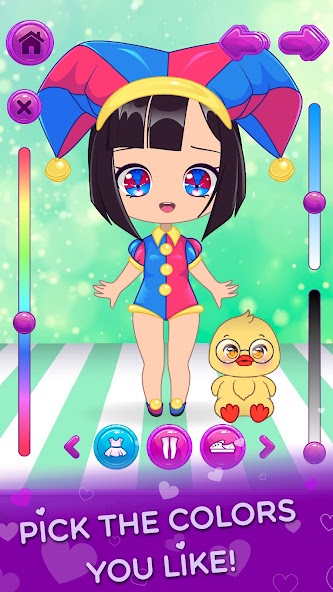 Chibi Dress Up Beauty Salon screenshot 19