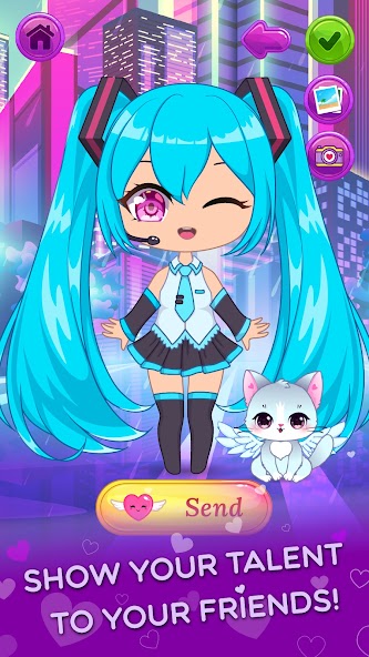 Chibi Dress Up Beauty Salon screenshot 20