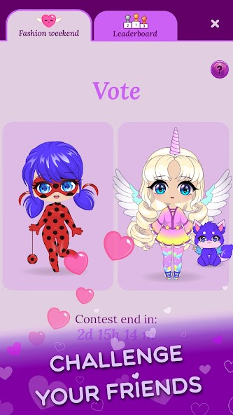 Chibi Dress Up Beauty Salon screenshot 21