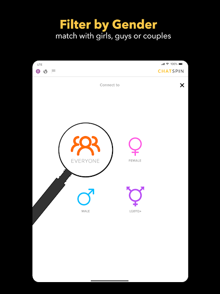 Chatspin Random Video Chat Duo screenshot 3
