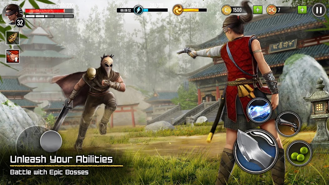 Ninja Ryuko: Shadow Ninja Game screenshot 1
