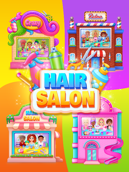 Hair Salon Games For Kids screenshot 5
